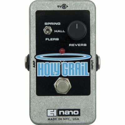Electro-Harmonix Holy Grail Nano Reverb Guitar Effect Pedal image 1