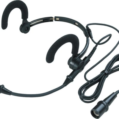 Audio-Technica AT889CW Noise-Cancelling Condenser Headworn Microphone