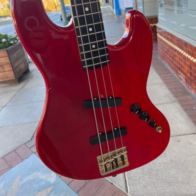 Moon Custom Guitars Jazz Bass | Made in Japan | Trans Red image 4