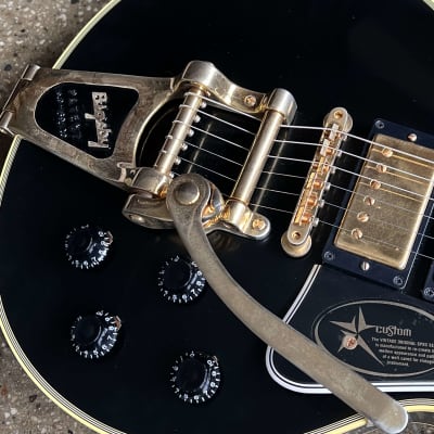 Gibson Custom Shop Jimmy Page Les Paul Custom Bigsby VOS 2008 - Ebony image 4