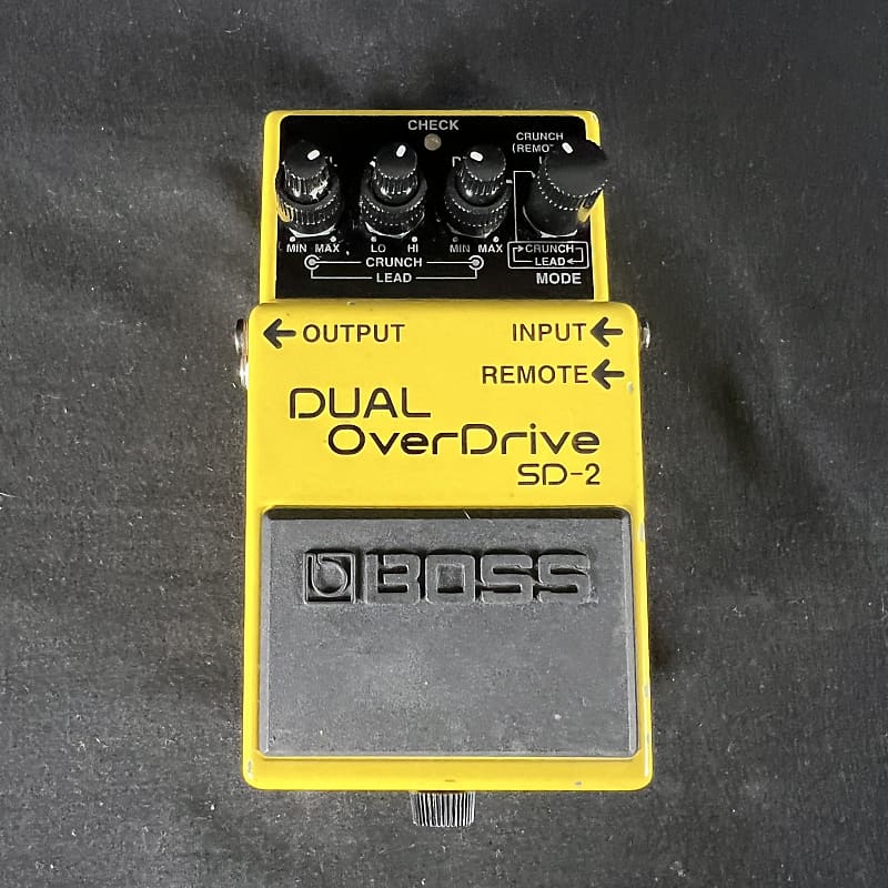 Boss SD-2 Dual OverDrive (Silver Label) | Reverb