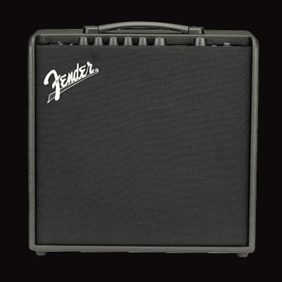 Fender Mustang LT50 Digital Modeling Amp Bundle with Fender MGT-4