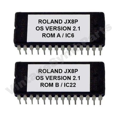 Roland JX8P - Version 2.1 for Early Version OS update ROM firmware JX-8P EPROM