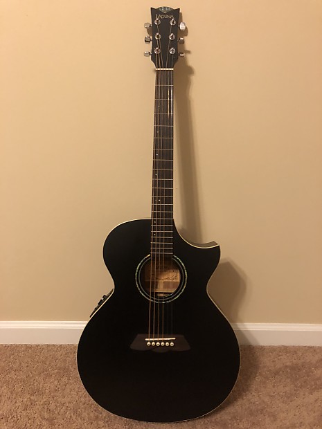 Laguna Dreadnought Acoustic Electric Guitar Reverb