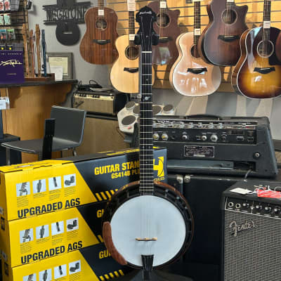 Nechville Saturn Mahogany 5-String Resonator Banjo w/ Hard Shell Case 2019 image 11