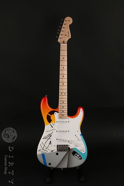 Fender Custom Shop Eric Clapton Stratocaster 2012 Crash 1 Rainbow