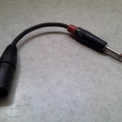 Neutrik XLR Male-to-1/4" Male Audio Adapter Cable - *Reduced Price Sale* image 1