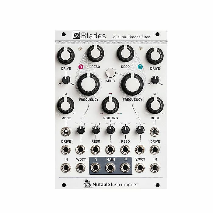 Mutable Instruments Blades Dual Multimode Filter | Reverb