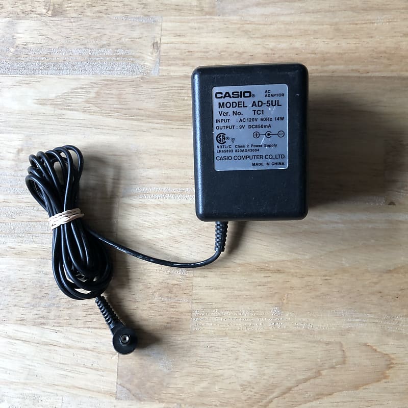9V Power Adapter Fits For Casio Keyboard AD-5 AD-5MU