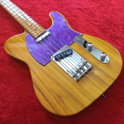Martyn Scott Instruments Short Scale T Bass Conversion in Yellowed Finish image 11