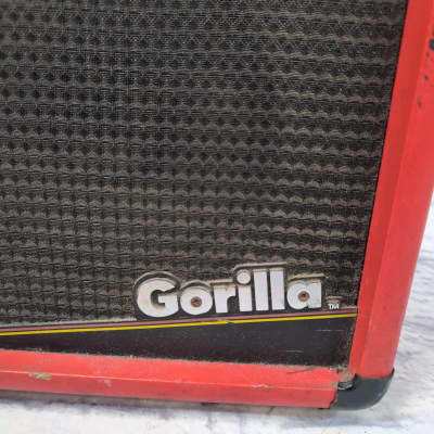 Gorilla TC-35 The Tube Cruncher Guitar Combo Amp Vintage Red image 4