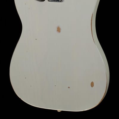 Fender Mike Dirnt Road Worn Precision Bass White Blonde Bass Guitar-MX21539346-10.87 lbs image 4