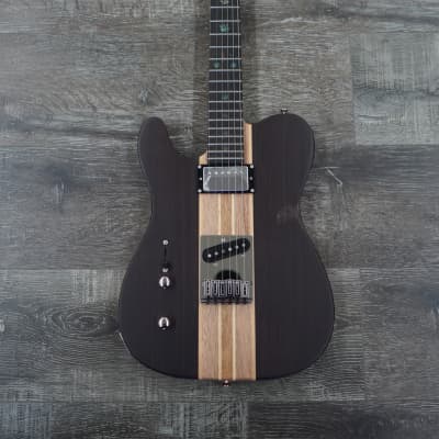 AIO TC1-H B-Stock Left-Handed Electric Guitar - Dark Walnut *Humbucker Neck Pickups 002 for sale