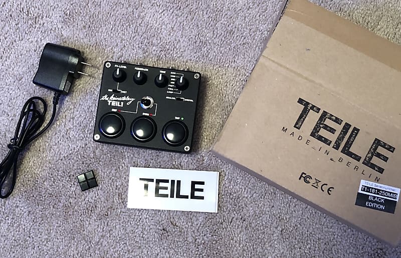 TEILE Elektronik TEIL1 Keinedelay (Limited Edition Black