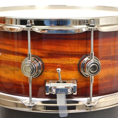 DW 22/13/16/6.5" Santa Monica Series  Drum Set - Rare Padouk #1 Of 1 image 12