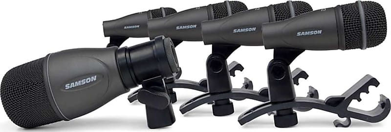 Samson DK705 5-Piece Drum Microphone Kit w/ Hard Case image 1