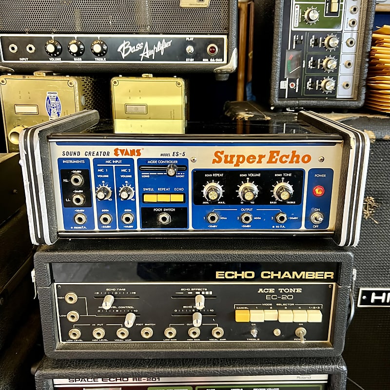 Evans ES-5 Super echo tape delay c 1960's 1970's original