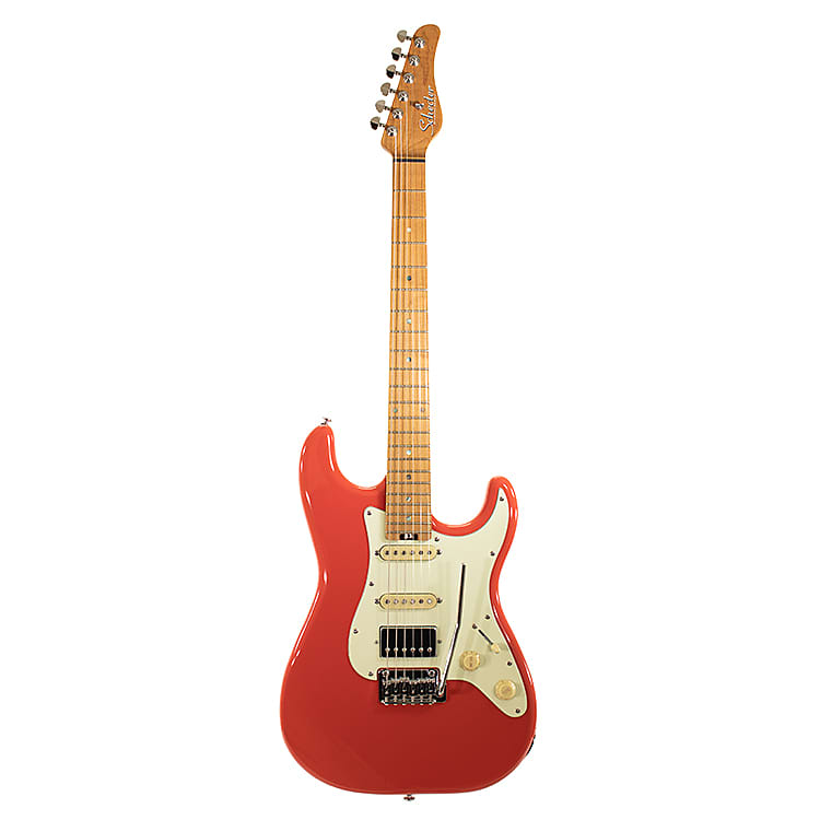Schecter Traditional Route 66 - Santa Fe  Sunset Red image 1