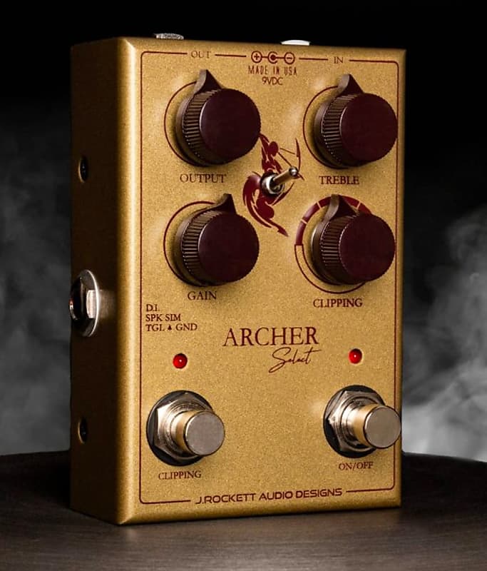 J. Rockett Archer Select 7 in 1 Overdrive Pedal image 1