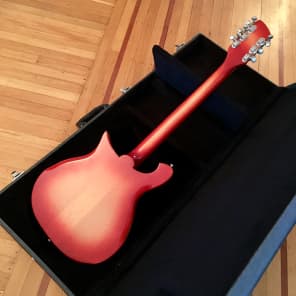 Rickenbacker 456-12 convertible 6/12 string electric guitar original vintage OHSC 1967 Fireglo image 15