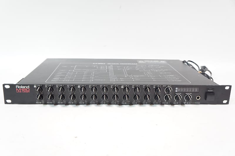 Roland M-120 12ch Rack Mount LINE MIXER 1U Rack Mount