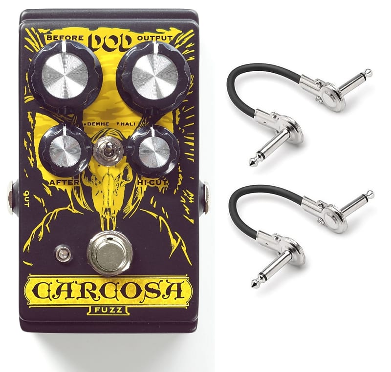DOD Carcossa Fuzz ギターエフェクター Amazon.com: DOD Carcosa Analog Fuzz Pedal Silicon style Fuzz