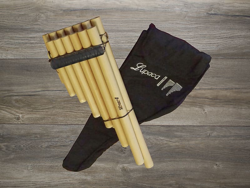  Pan Flute Zampona Chromatic 44 Pipes - Professional Instrument  From Peru : Musical Instruments