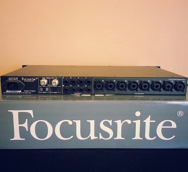 Focusrite OctoPre MkII Dynamic 8-Channel Mic Preamp with