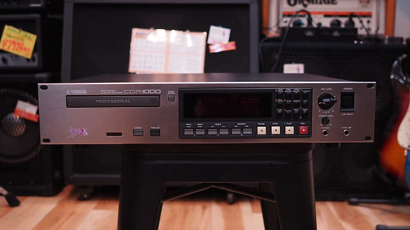 Yamaha CDR-1000 Professional audio cd recorder