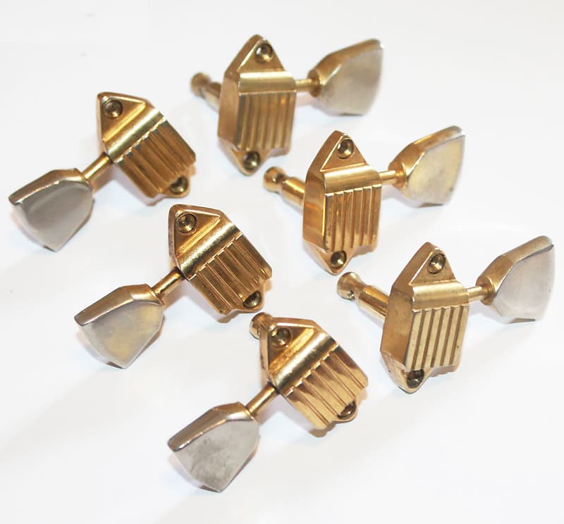 Vintage 1969 Gibson Les Paul Custom Gold Waffleback Tuners | Reverb