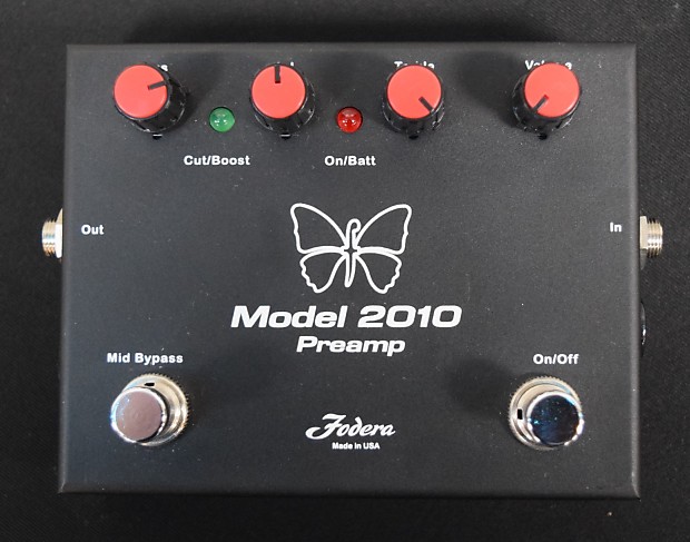 Fodera Preamp Model 2010 | Reverb
