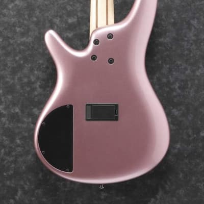 Ibanez Soundgear SR300E 4-String Electric Bass - Pink Gold Metallic image 4