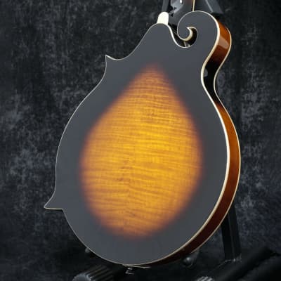 Immagine Adam Black MA-04 F-Style Scroll Mandolin with Gigbag - Vintage Sunburst - 4