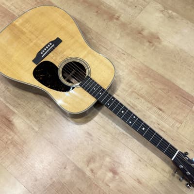 Martin Standard Series D-28 Acoustic Guitar Natural Gloss SN: 2829496 image 7