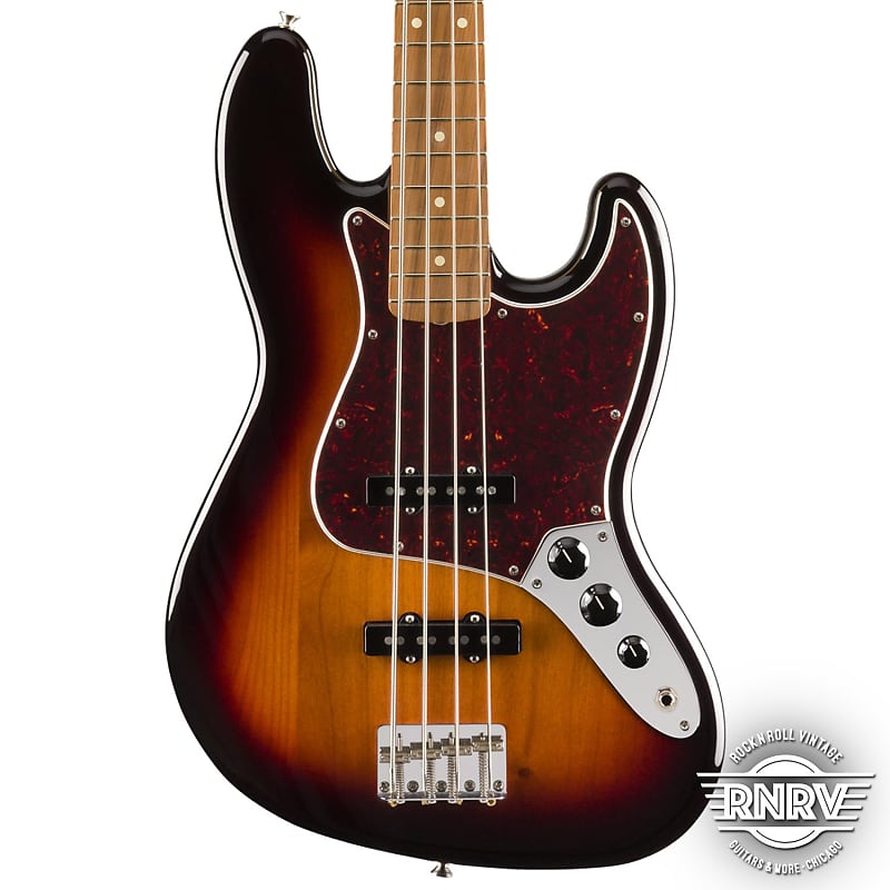 Fender Vintera '60s Jazz Bass, Pau Ferro Fingerboard, 3-Color Sunburst image 1