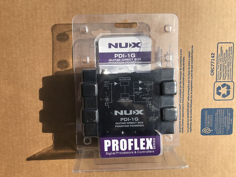 NuX PDI-1G Guitar Direct Box DI - stellar quality, compact, all-analog cab sim! image 1