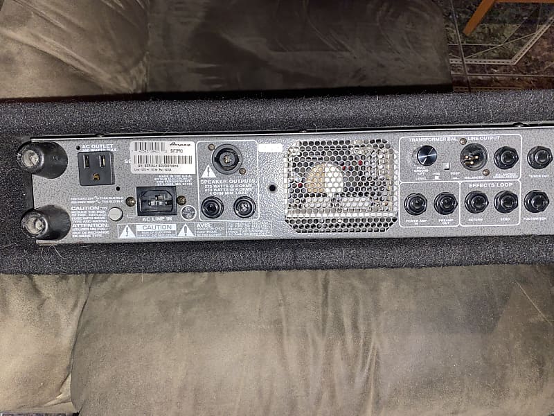 Ampeg SVT-3 PRO 450-Watt Rackmount Bass Amp Head | Reverb