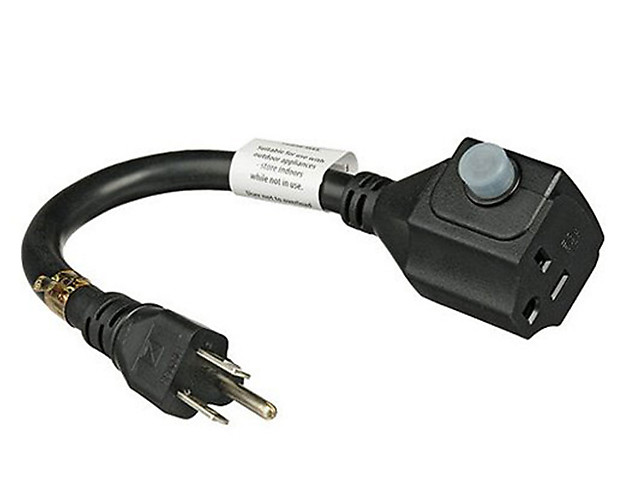Furman ADP-1520B 20A to 15A Power Adapter w/ Circuit Breaker image 1