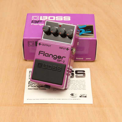 Boss BF-2 Flanger 1984-1990 (Green Label) Made In Japan | Reverb UK