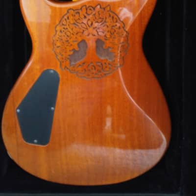 Custom Carved Fernandes Dragonfly guitar image 5