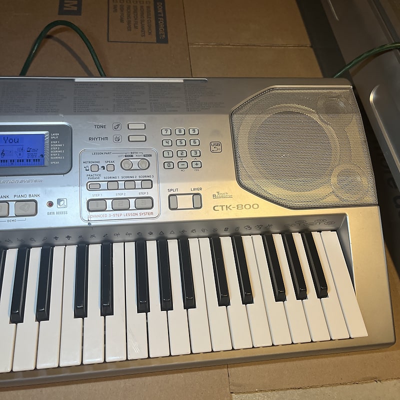 CASIO CTK-800 キーボード Amazon.co.jp: 【中古】CASIO CTK-800 ベーシックキーボード 61