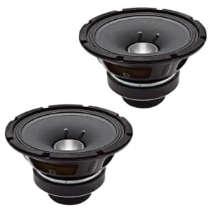 Seismic Audio CoAx-8-PAIR 8" 200w 8 Ohm Coaxial Replacement Speakers (Pair)