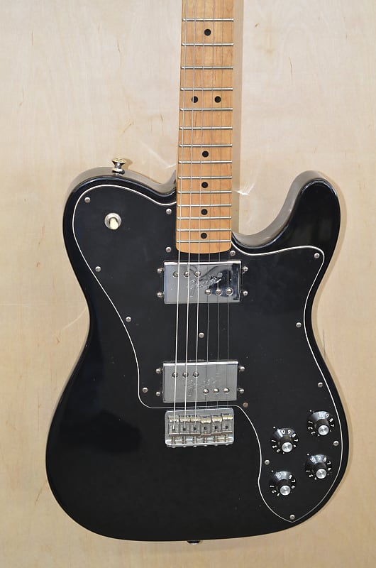 '72 Fender Telecaster Deluxe 2004-2005 BLACK | Reverb