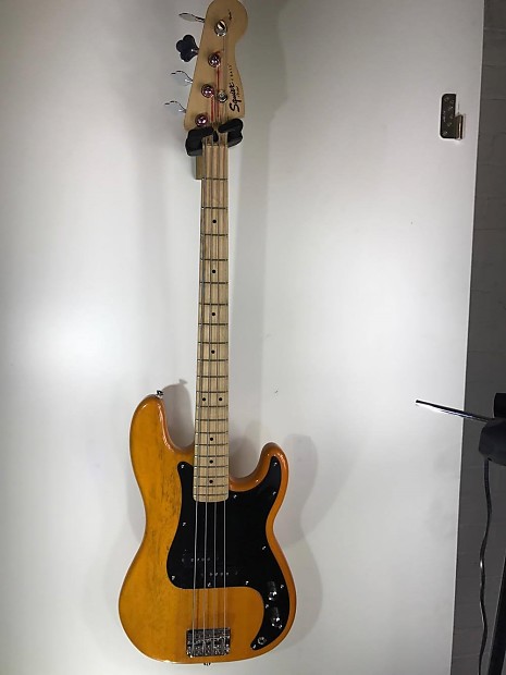 Squier Affinity Precision Bass Used Butterscotch Blonde Reverb