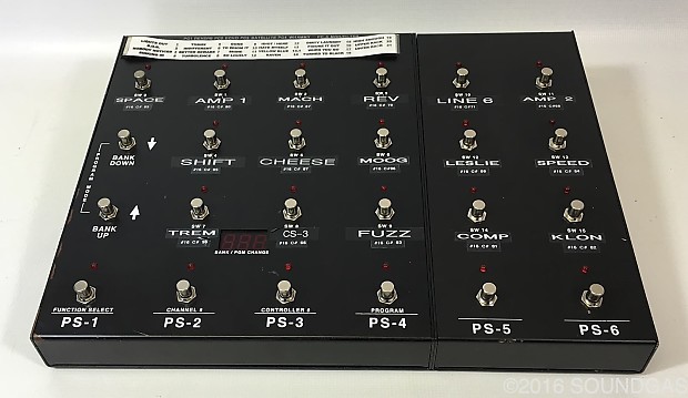 Bob Bradshaw Custom Audio Electronics RS 10 MIDI Foot Controller RS Expander
