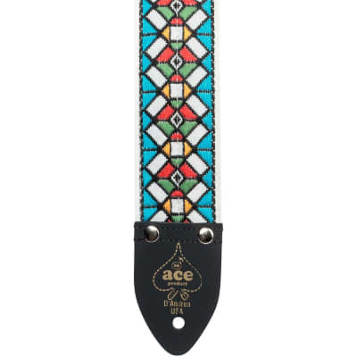 D'Andrea ACE Stained Glass Vintage Reissue Strap by DAndrea image 2
