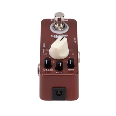Mooer 'Pure Octave' Polyphonic Octave Micro Guitar Effects Pedal image 3