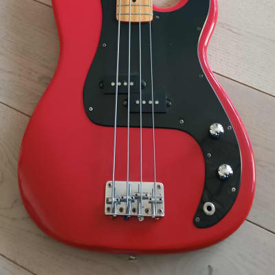 Morris Precision Bass - H.S. Anderson 1981- Red image 7