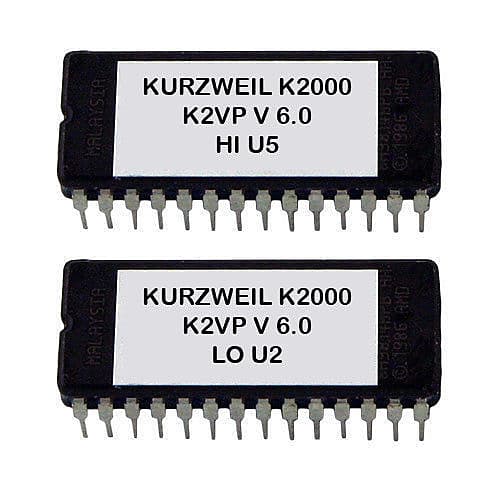 Kurzweil k2vp Setup EPROM v6 for k2000 k2000s k2000r k2000rs Firmware Rom image 1