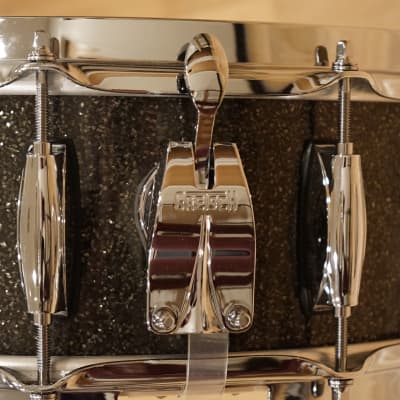 Gretsch 5.5x14" Brooklyn Series 10-Lug Snare Drum in Twilight Glass Glitter w/ Lightning Strainer image 3